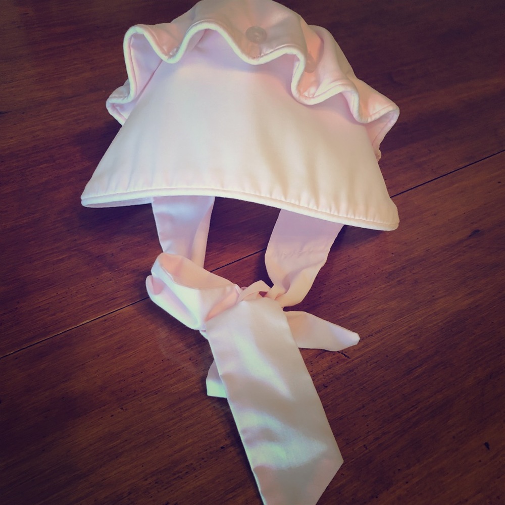Beaufort Bonnet baby bonnet in soft pink